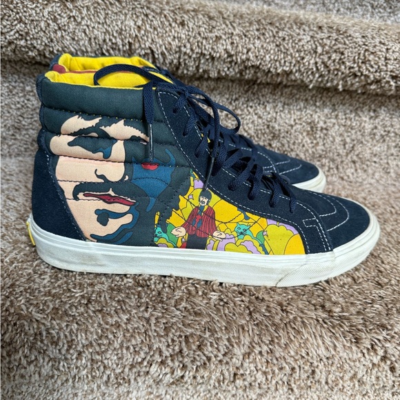 Vans The Beatles Yellow Submarine High-Top Sneakers - Picture 2 of 13